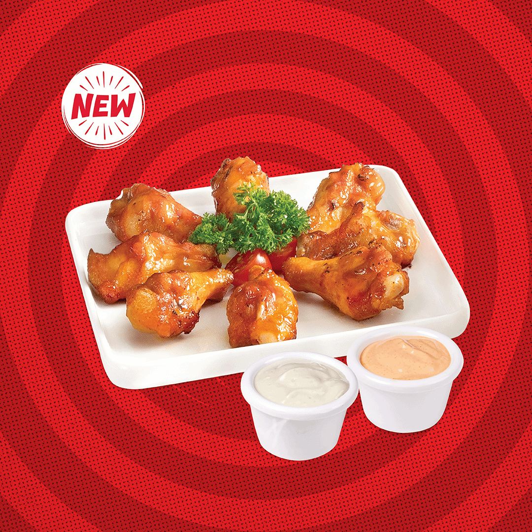 Spicy Chicken Drumettes (8pcs) with Double Garlic
